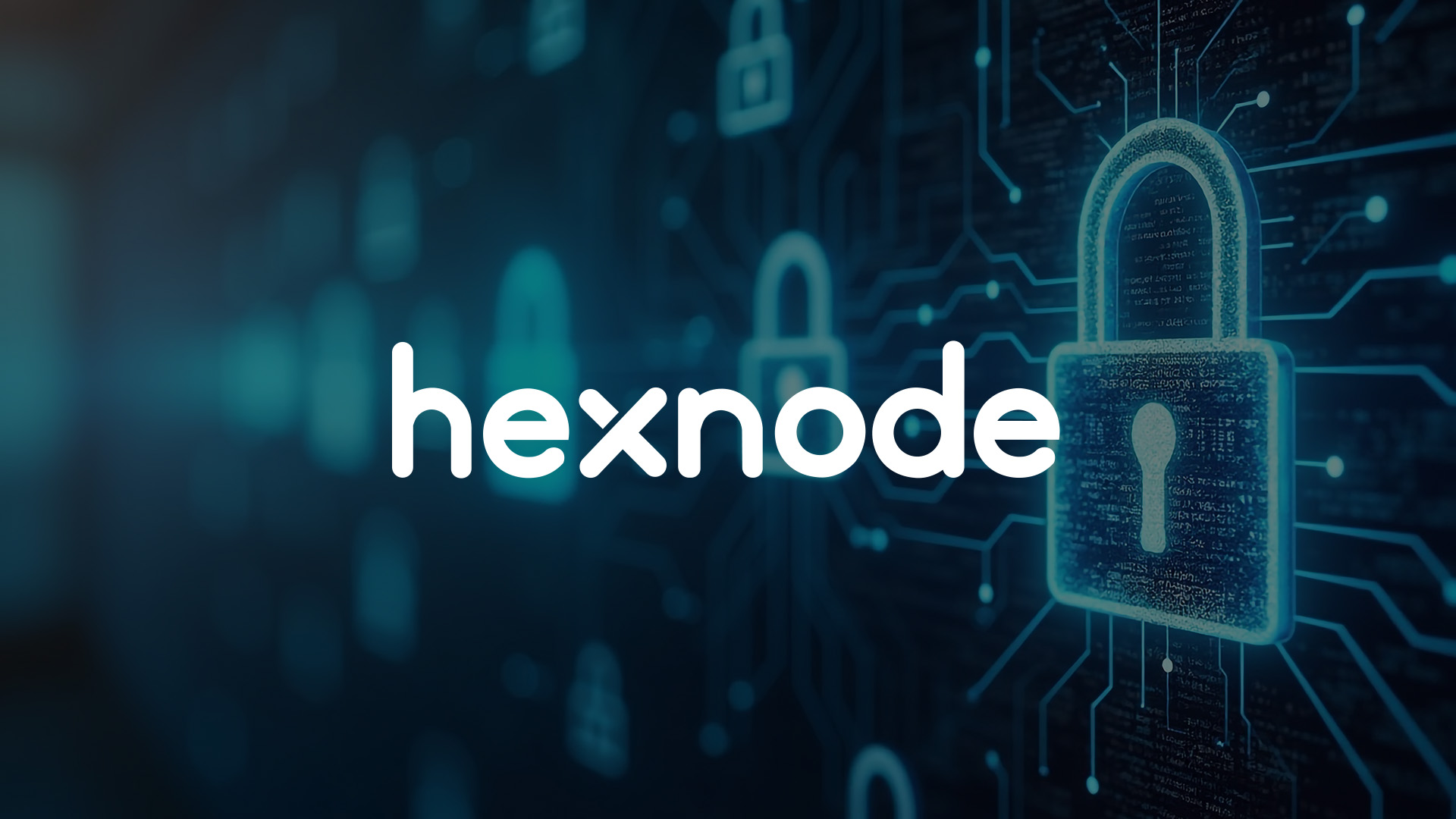 Hexnode cybersecurity technology visual
